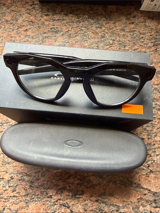 Oakley Other - Oakley meta Black Plastic Round-Top Eyeglasses